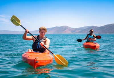 Kayaking Bear Lake