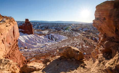 Chimney Rock at Capitol Reef National Park