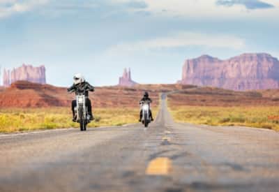 A view of Monument Valley from U.S. Route 163.