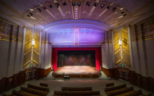 Art deco on full display at this Ogden theatre.