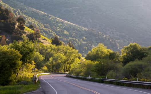 Take Highway 89 to view sights all the way from Zion and Bryce Canyon to Logan Canyon and Bear Lake.