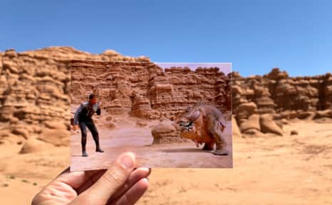 Fans of Dean Parisot’s “Galaxy Quest” will immediately recognize Goblin Valley as the setting for Mars.