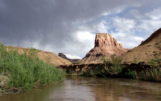 By foot, horseback or raft, you must experience the meandering river valley of the San Rafael Swell.