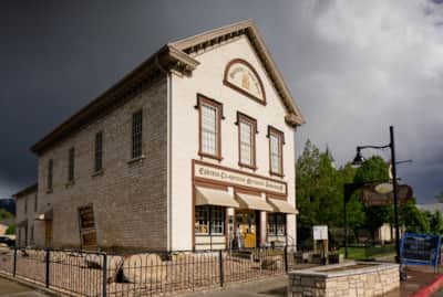 The Ephraim Cooperative Market built in 1872, a two-story Greek revival-style building, was constructed by Danish immigrants and modeled after the interior of a Danish sailing vessel.