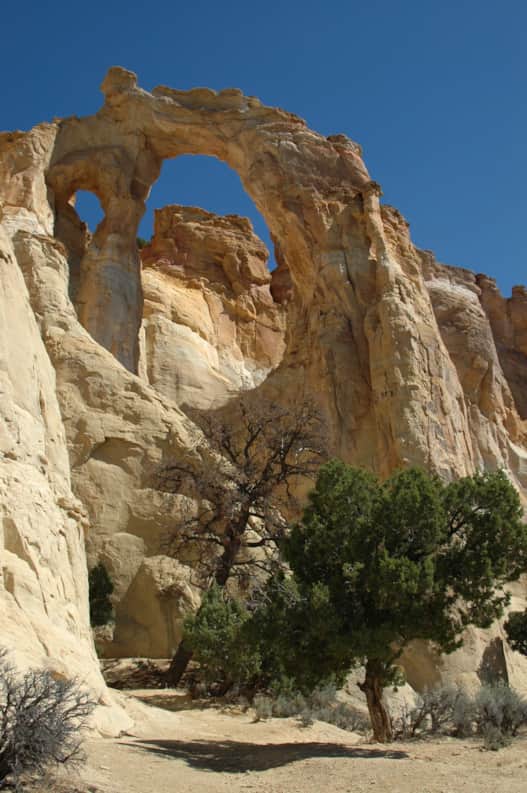 Grosvenor Arch in Kodachrome Basin State Park.