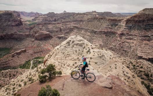 Mountain biking through the Good Water Rim Trail is one of the best ways to get the most out of your visit.