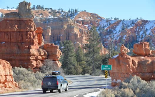 Red Canyon State Park is located right off Scenic Byway 12.