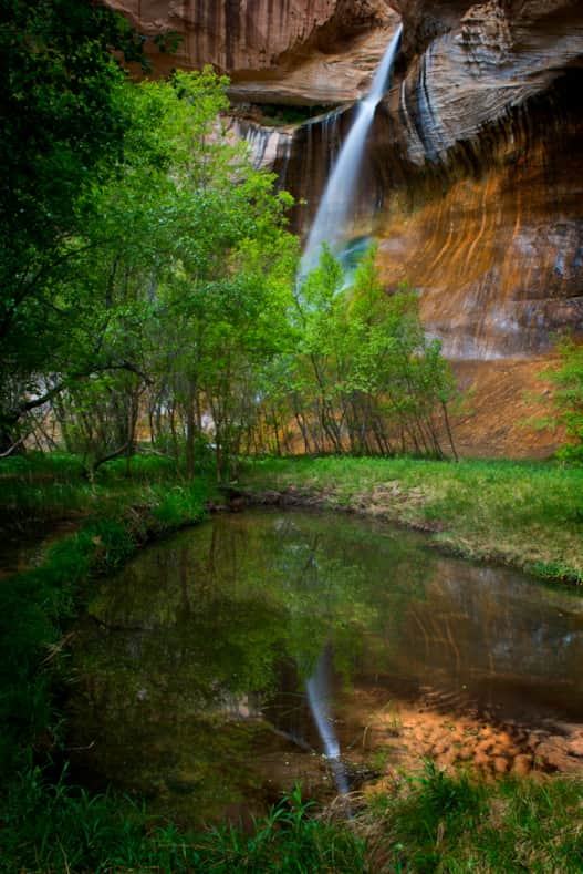 Lower Calf Creek Falls in Escalante.