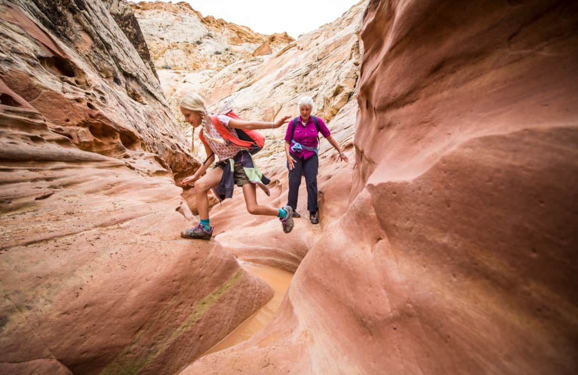 The 'Goblins' and the other odd shapes in the park are made of Entrada sandstone deposited during the Jurassic period 180-140 million years ago.