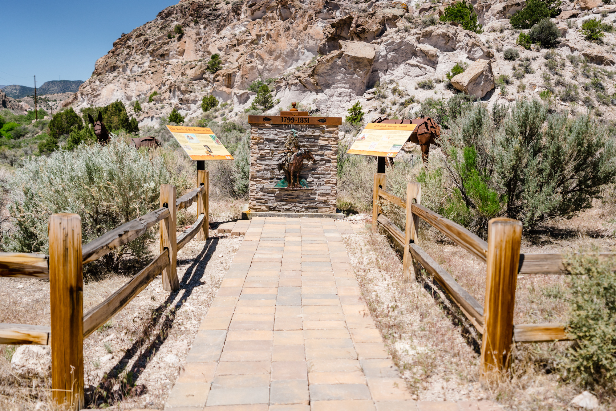 Learn more about the Old Spanish Trail at the family-friendly Fremont Indian State Park Museum. 