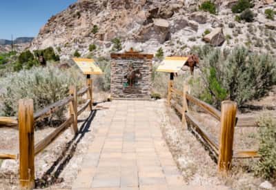 Learn more about the Old Spanish Trail at the family-friendly Fremont Indian State Park Museum.