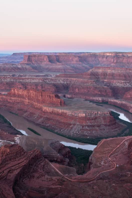 Dead Horse Point State Park is just as impressive as the more popular national parks outside of Moab.