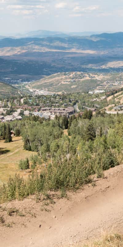 Lift up, bike down. The benefits of the Deer Valley bike haul.