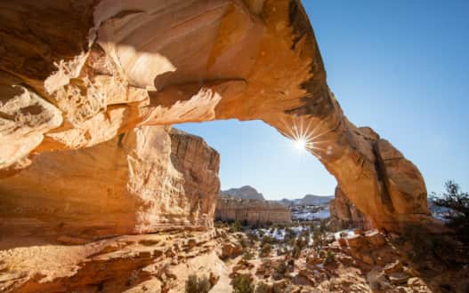 Hickman Bridge Trail in Capitol Reef National Park