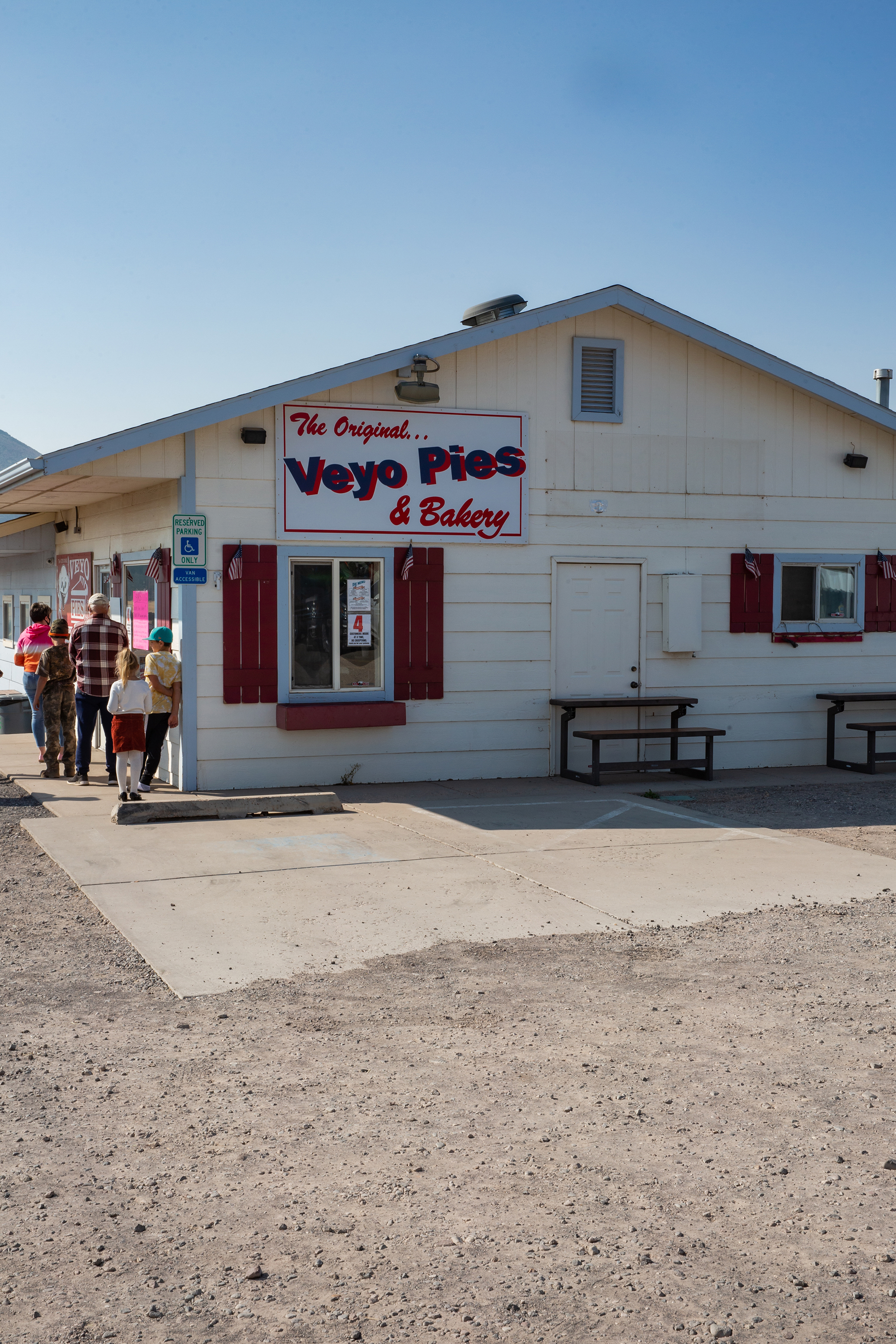 Veyo Pies and Bakery is near the corner of Center and Main in Veyo, a backroads town north of St. George. 