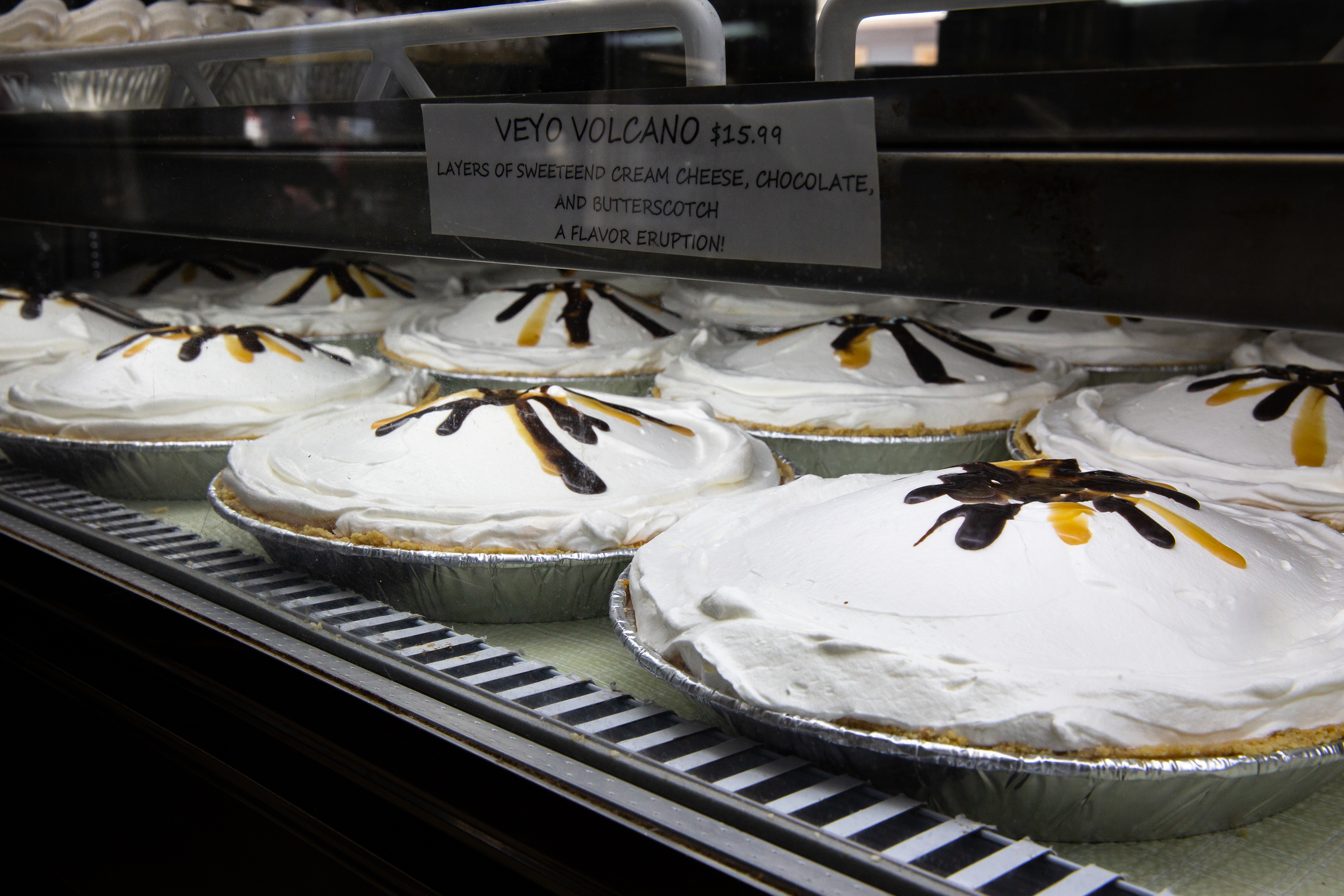 Veyo prides itself on a flaky crust that melts in the mouth, as well as the biggest selection of pies in Utah.