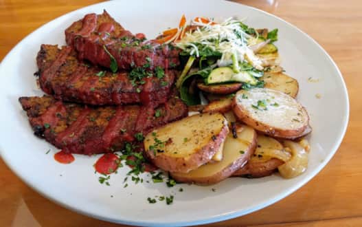 Family-owned and operated Bowman’s Cowboy Kitchen features a meat-centric menu that would make any ranch hand smile.