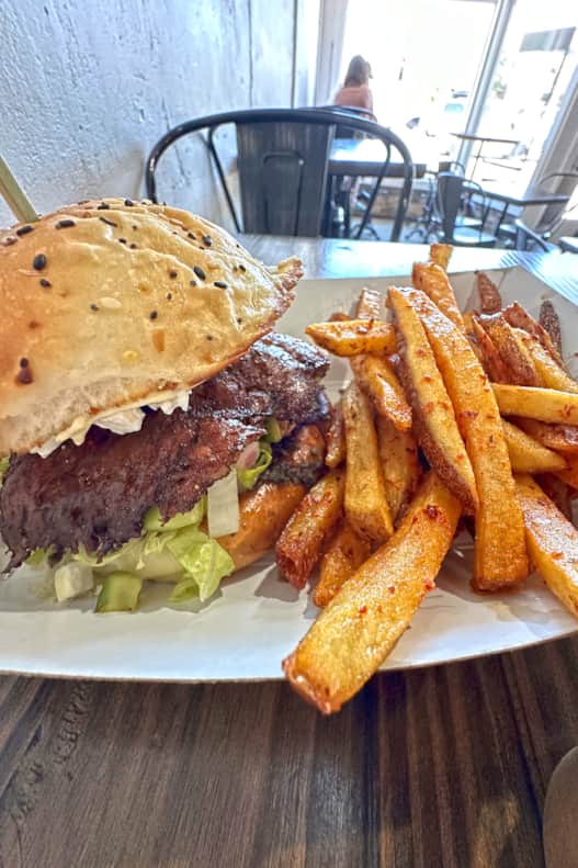 When you're at Cooks Underground, don't forget the garlic fries.