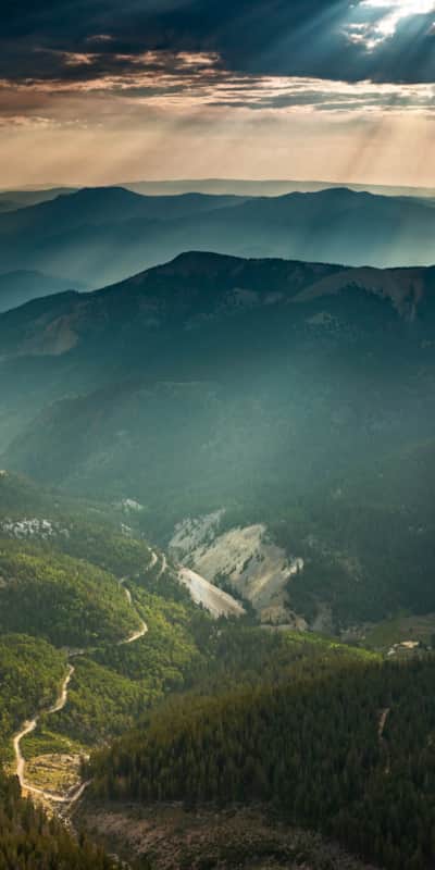 Tushar Mountain range