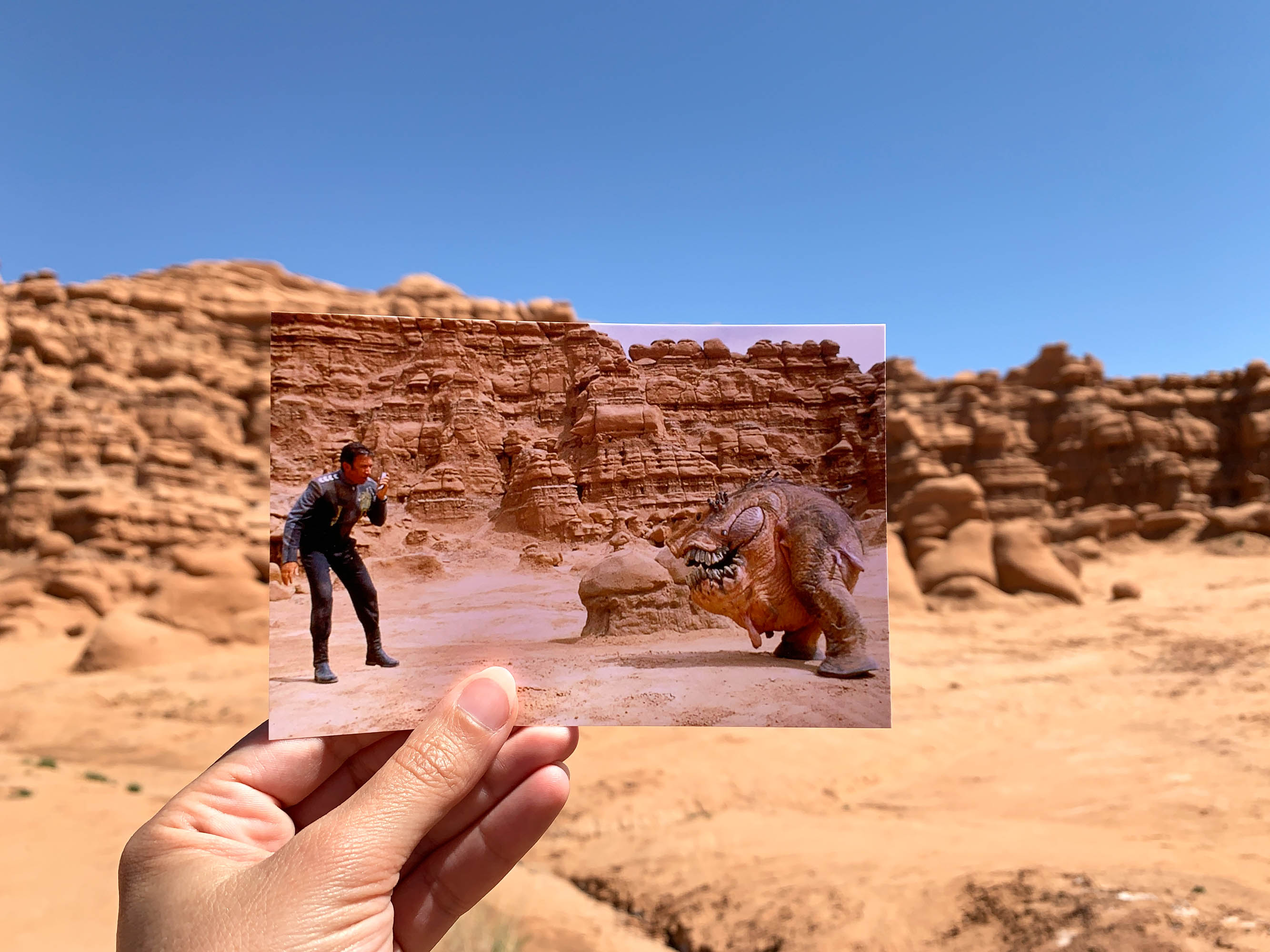 A cult-classic: “The Galaxy Quest” was filmed at Goblin Valley State Park.