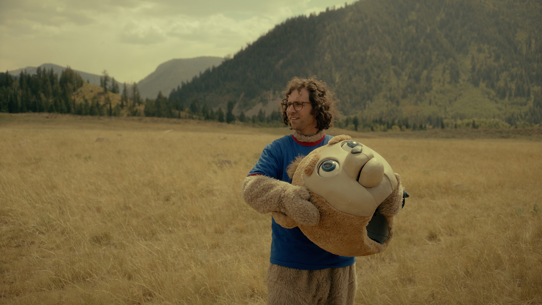 A still image from the 2017 film "Brigsby Bear," set in the Uinta Mountains. 