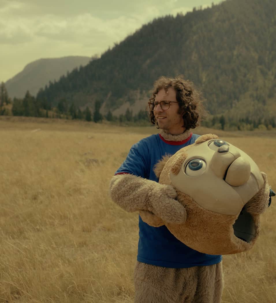 A still image from the 2017 film "Brigsby Bear," set in the Uinta Mountains.