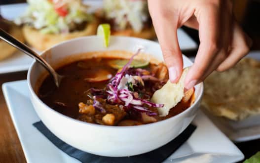 Black Sheep Cafe combines the flavors of the southwest with Native American cooking traditions.