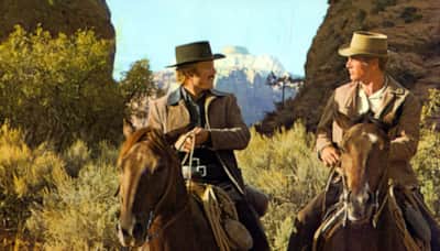 The Red Canyon area was the filming location for the 1969 movie “Butch Cassidy and the Sundance Kid,” with Robert Redford and Paul Newman.