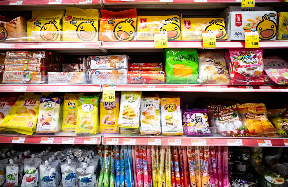 Visitors to the Chinatown Supermarket can delight in over 6,000 products unique to Asian countries.