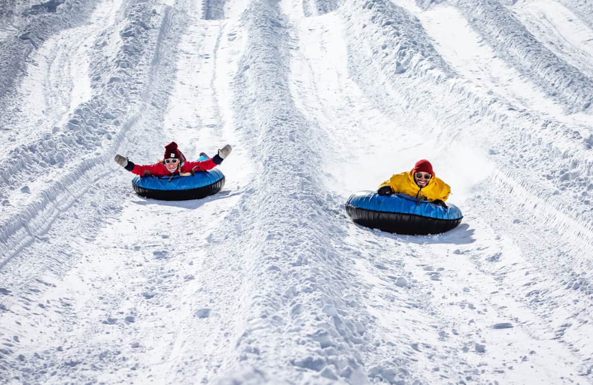 At Brian Head, you'll find amenities to match those at Utah's northern resorts, including snow tubing, ice skating and snowshoeing.