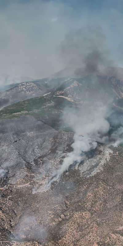 The Pack Creek Fire near Moab was started by an abandoned campfire in early June 2021.