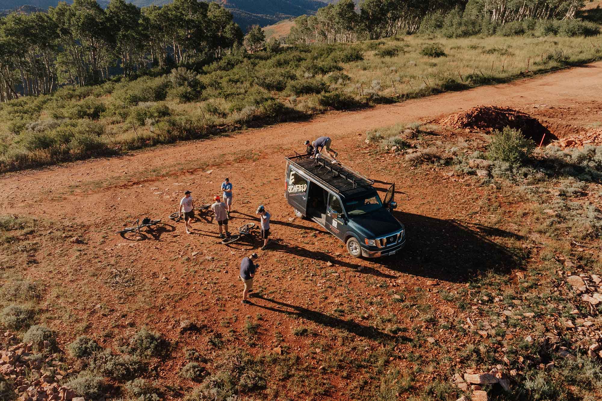 Ride Richfield's Mountain Bike Shuttle is the fastest way to reach the trailhead and get the most out of the Pahvant Trail System.