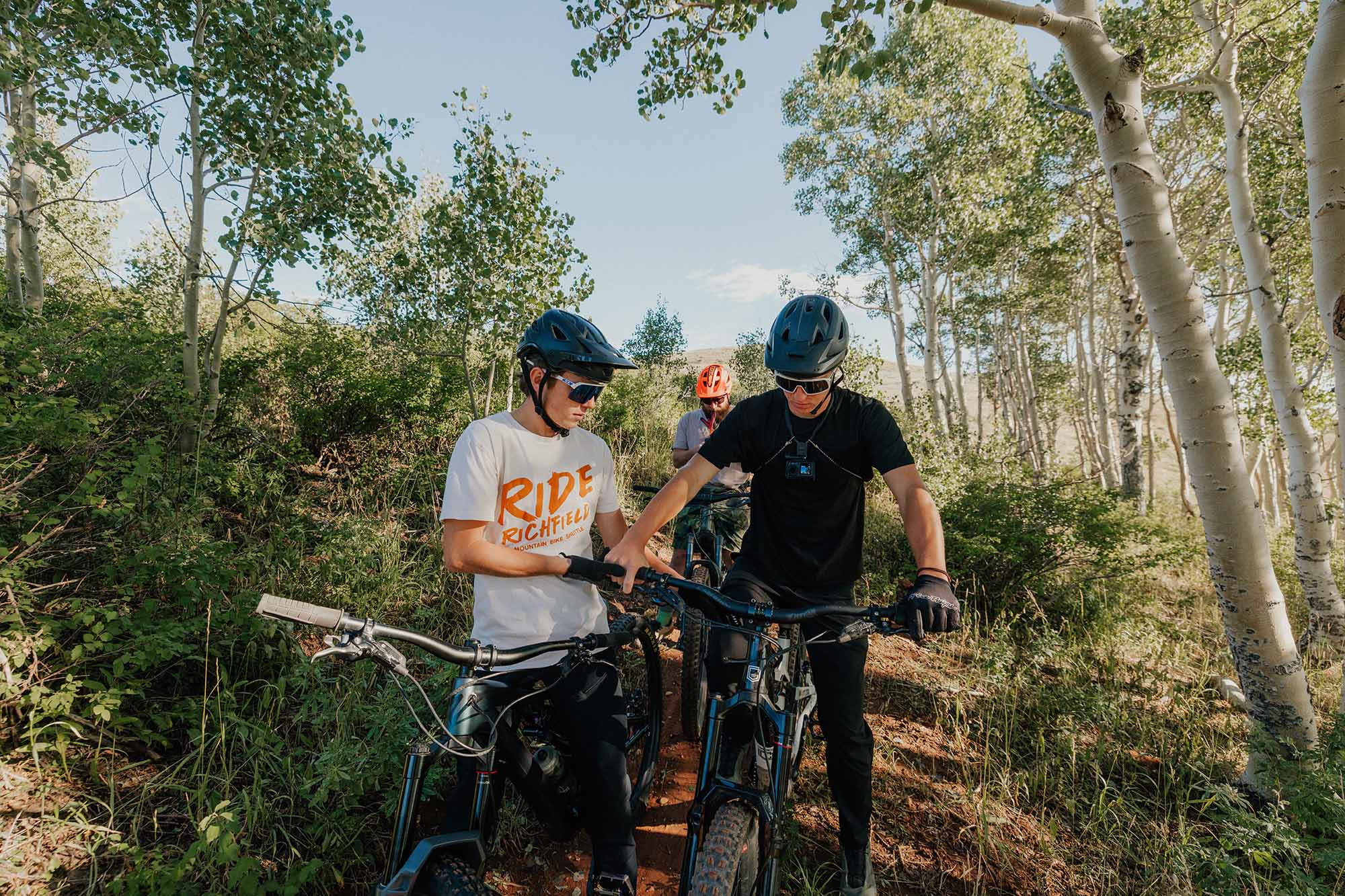 At the very top, as you pass through the aspen groves and into the high desert zone, the trail becomes more flow/tech.