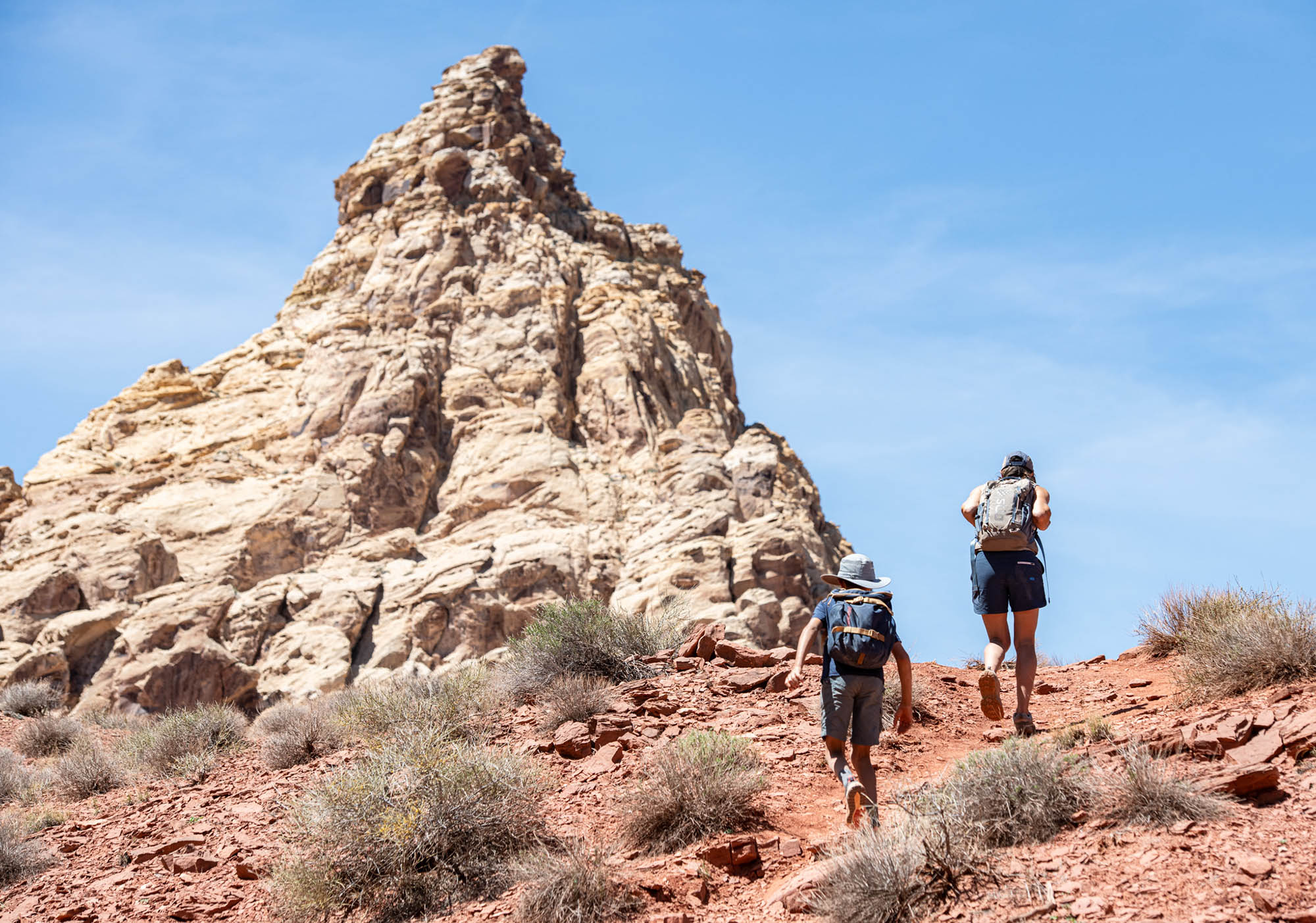 Located just a bit west of the popular Little Wild Horse-Bell Canyon, we decided to up the ante with a hike into Ding and Dang canyons.