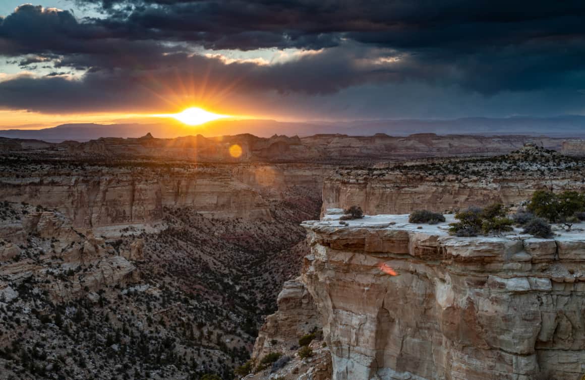 The Wedge Overlook in San Rafael Swell