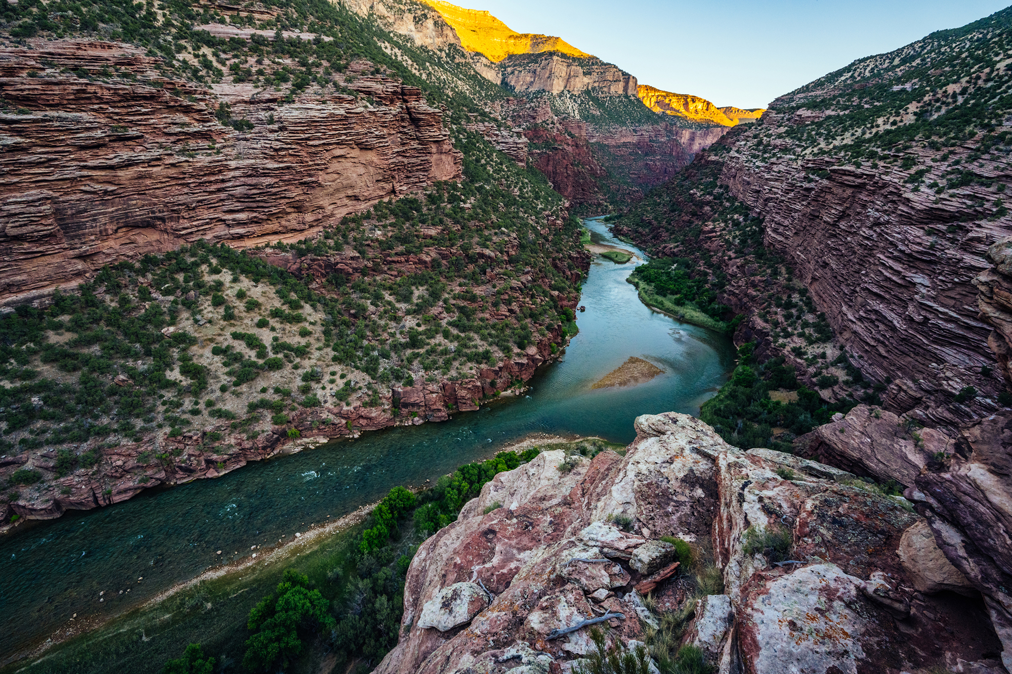 A view of the Gates of Lodore.