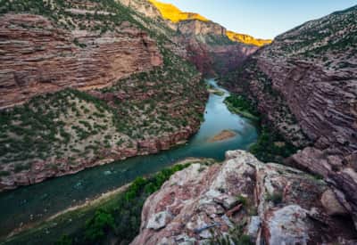 A view of the Gates of Lodore.