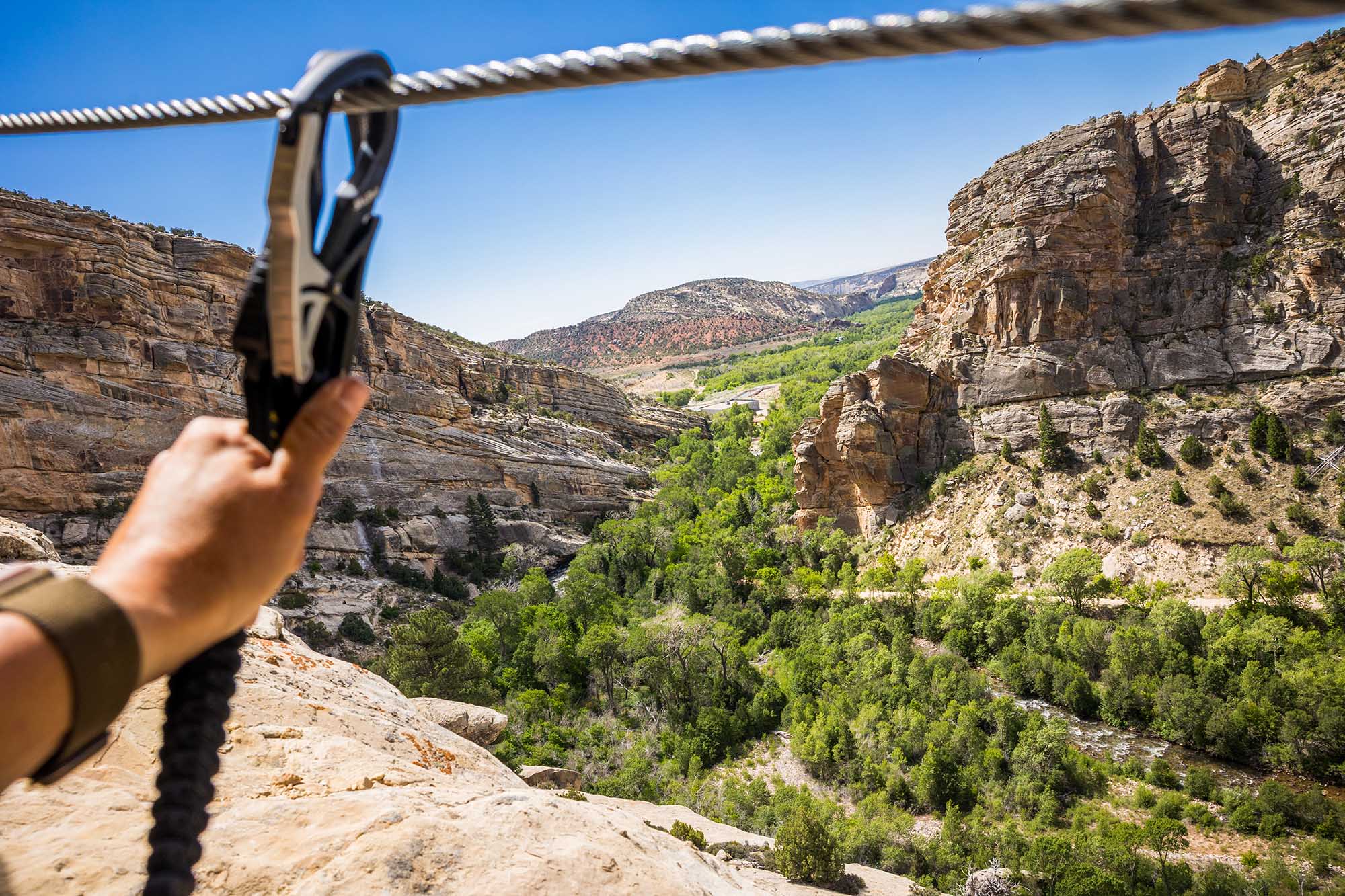 Just north of Vernal, Ashley Gorge is Utah's First Public Via Ferrata and the longest Public Via Ferrata in the Northern Hemisphere.
