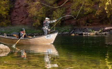 People travel to Flaming Gorge National Recreation Area from around the globe to fish for record-breaking trout and Kokanee salmon.