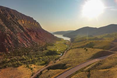 There are several scenic drives in the area, most notably the Flaming Gorge-Uintas National Scenic Byway.