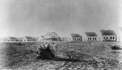 Fort Duchesne pictured around 1886.