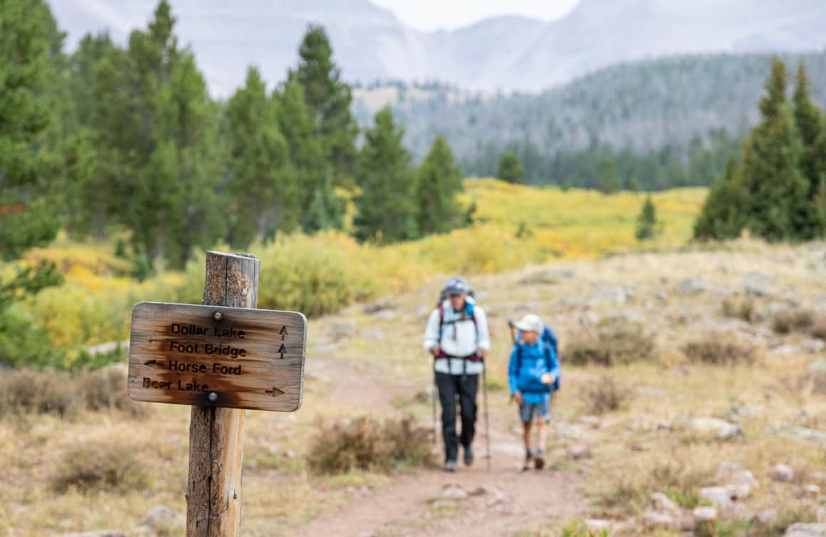 An extensive network of trails crosses the High Uintas, allowing for dozens of variations on the standard Henry’s Fork Trail to Kings Peak and return.