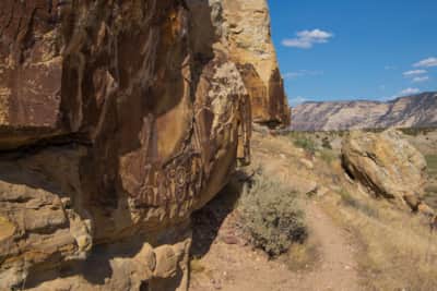 McKee Springs Petroglyph Panel