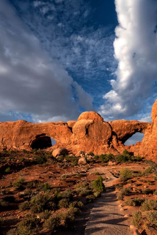 Over 2,000 arches have been cataloged in Arches National Park.