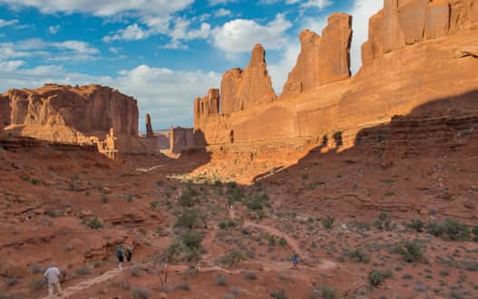 Park Avenue Trail in Arches National Park