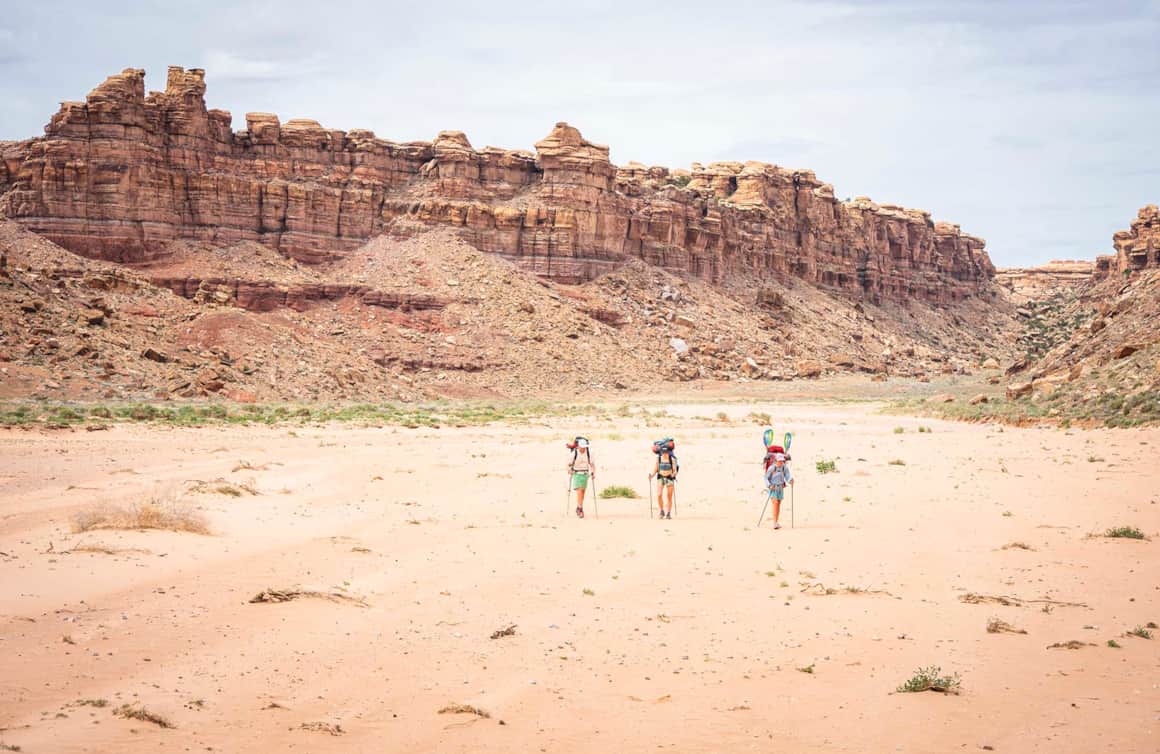 Day four completes the Figure 8 with a walk through the Needles back to your vehicle.