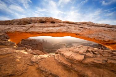 Mesa Arch is one of Canyonlands National Park's most iconic vistas.