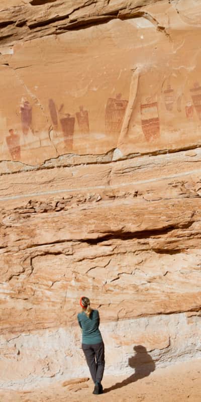 Hiking in Bears Ears National Monument near Canyonlands