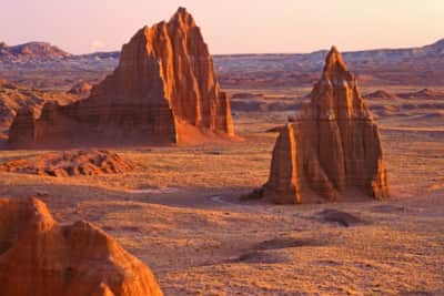 Cathedral Valley at Capitol Reef