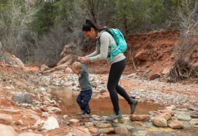 Hiking in Kolob Canyons
